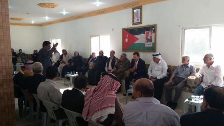 لقاء عشيرة آل جرار مع أبناء عمهم عشيرة الجراروة الكرام